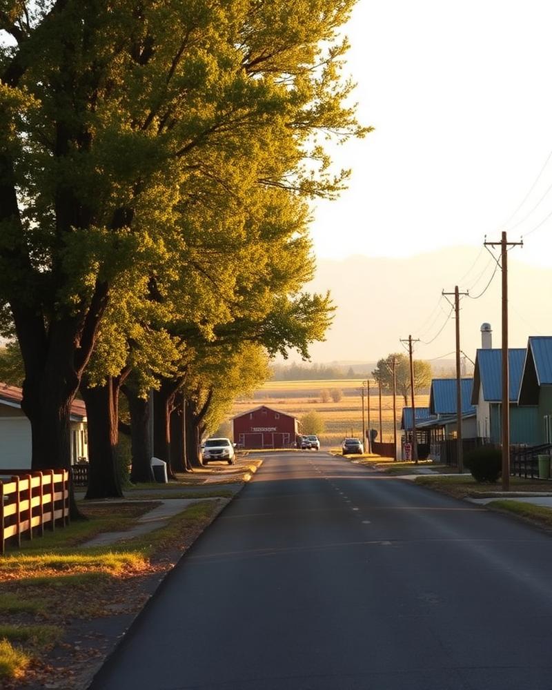 View of Filer, Idaho